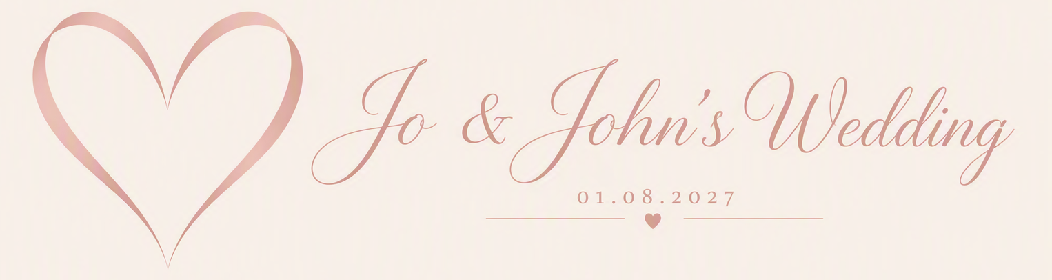 Jo and John's Wedding